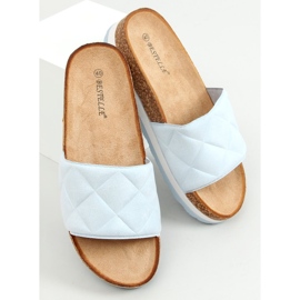 Pantuflas Bahr Corcho Azul 1