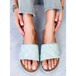 Pantuflas Bahr Corcho Verde 3