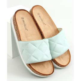 Pantuflas Bahr Corcho Verde 1