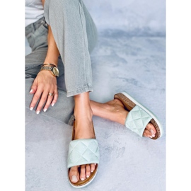 Pantuflas Bahr Corcho Verde 4