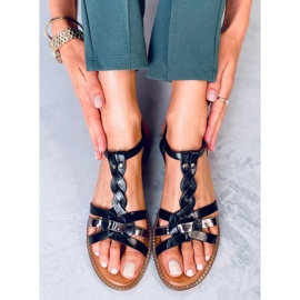 Sandalias de mujer negras C43 Black negro 4