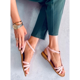 Sandalias de mujer rosa Z5713 Rosa rosado 5