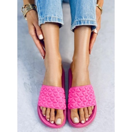 Zapatilla mujer fucsia 10-251 Fushia rosado 4