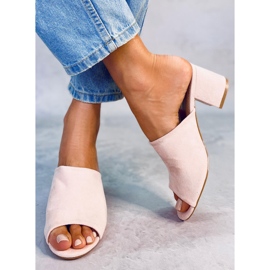 Zapatillas tacón Alessia Rosa 1