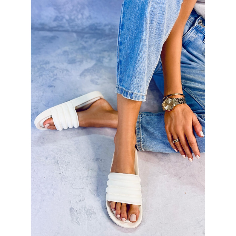 Sandalias de mujer Minno White blanco 2