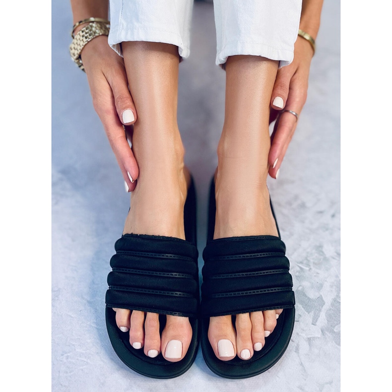 Pantuflas Mujer Minno Negro 2