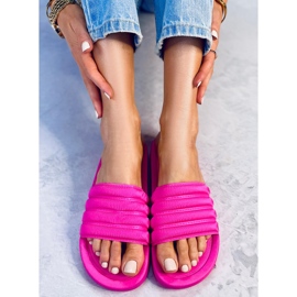 Babuchas Mujer Minno Fucsia rosa 2