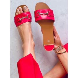 Gallery Zapatillas casa mujer rojas rojo 4