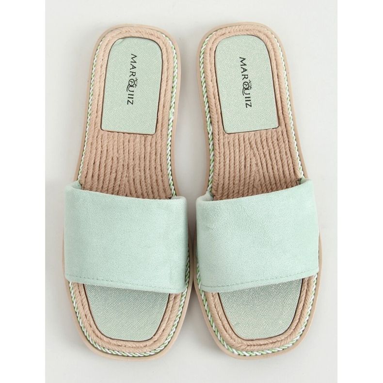 Babucha mujer Daniels Green de ante verde 1 Babucha mujer Daniels Green de ante verde 1