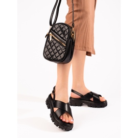 Vinceza Sandalias de plataforma negras de Vincez negro 1