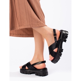 Vinceza Sandalias de plataforma negras de Vincez negro 2