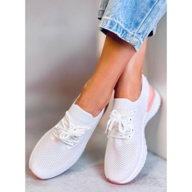 Zapatillas deportivas blancas BL164P L.PINK blanco 7