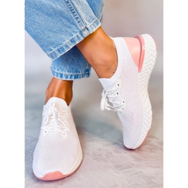 Zapatillas deportivas blancas BL164P L.PINK blanco 4