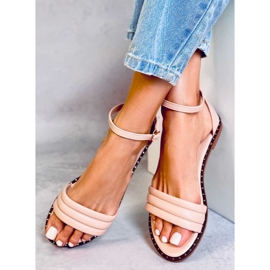 Pink 55-93 Sandalias tobilleras rosa rosado 4