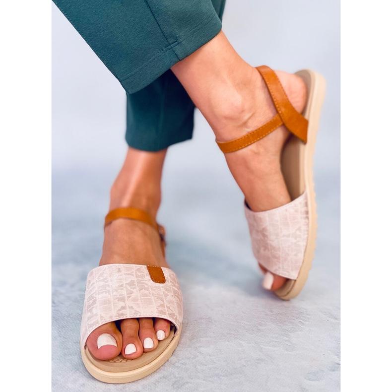 BM Sandalias mujer Barnes Champagne rosado 1