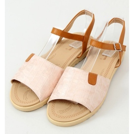 BM Sandalias mujer Barnes Champagne rosado 3