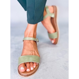 BM Sandalias mujer Verde Mervat 2 BM Sandalias mujer Verde Mervat 2