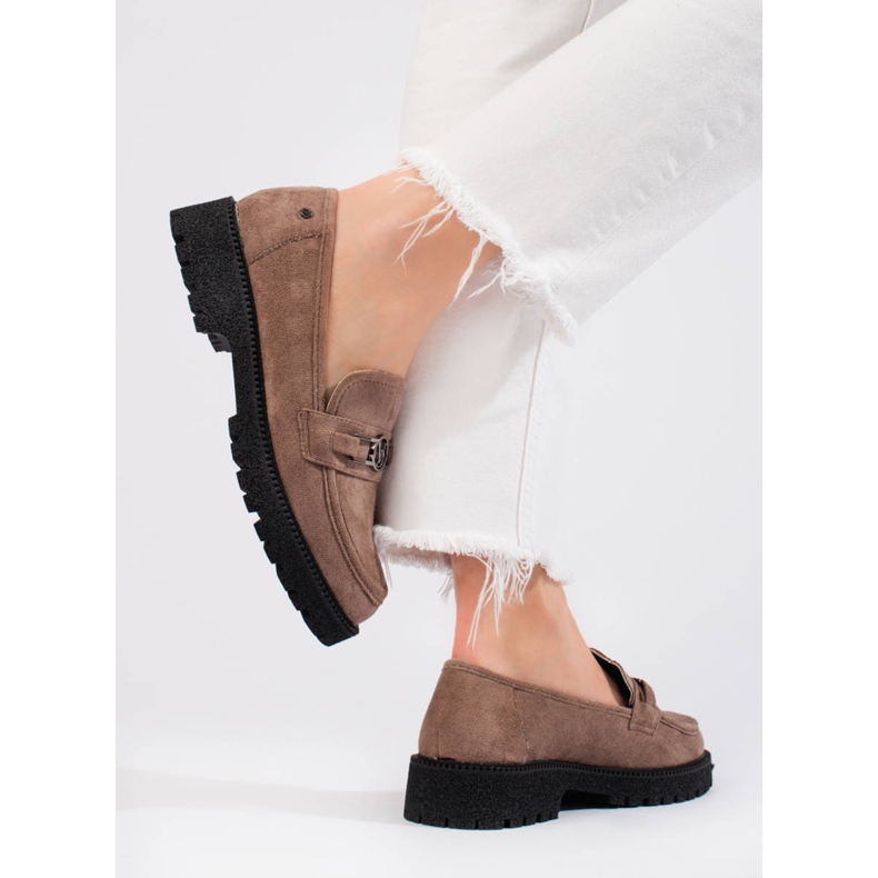 W. Potocki Mocasines mujer ante Potocki beige oscuro 2 W. Potocki Mocasines mujer ante Potocki beige oscuro 2