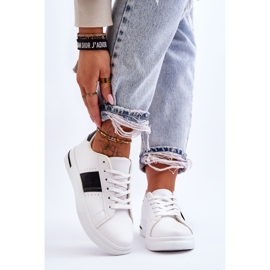 PG1 Deportivas De Mujer Con Plataforma Blanco Y Negro Soris 1