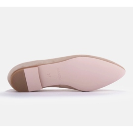 Marco Shoes mocasines adornados beige 8
