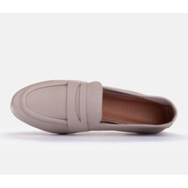 Marco Shoes mocasines sin forro beige 5