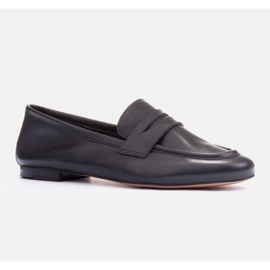 Marco Shoes mocasines sin forro negro 2