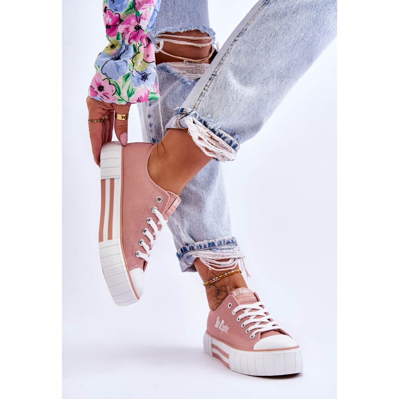 Zapatillas de Mujer On The Platform Lee Cooper LCW-23-31-1804L Rosa 2