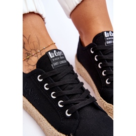 Zapatillas de deporte trenzadas de moda Lee Cooper LCW-23-31-1797L Negro 8