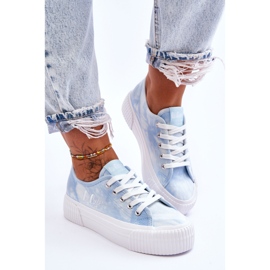 Zapatillas con plataforma Lee Cooper LCW-23-31-1782L Azul 4