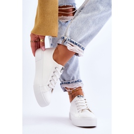 Zapatillas Cómodas Plataforma Lee Cooper LCW-23-31-1806L Blanco 2
