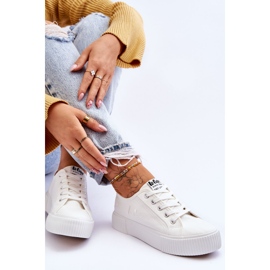 Zapatillas Cómodas Plataforma Lee Cooper LCW-23-31-1806L Blanco 6