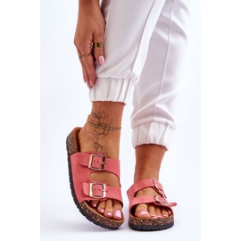 Sandalias de mujer Cortina rosa sin cordones rosado 1