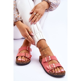 Sandalias de mujer Cortina rosa sin cordones rosado 7