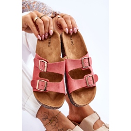 Sandalias de mujer Cortina rosa sin cordones rosado 6