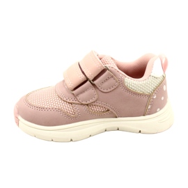 Evento Deportivas Niña Velcro 23DZ23-5917 rosa blanco 2