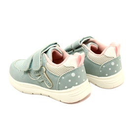Evento Zapatos deportivos para niñas para velcro 23dz23-5917 azul 5
