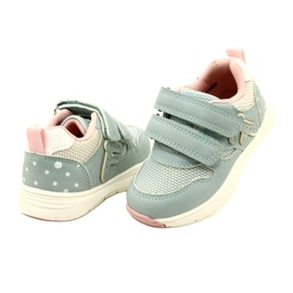 Evento Zapatos deportivos para niñas para velcro 23dz23-5917 azul 4