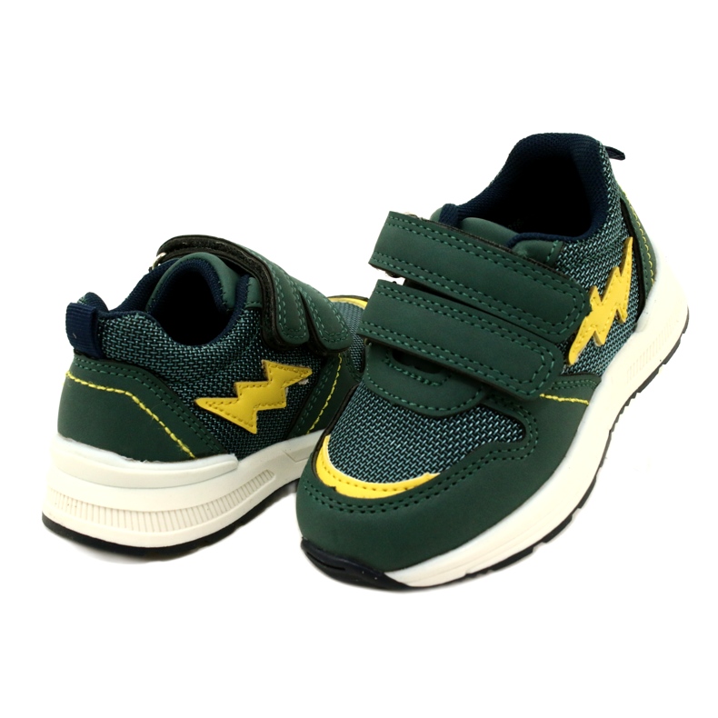 Evento Zapatos deportivos para niños para velcro 23dz23-5916 verde 4
