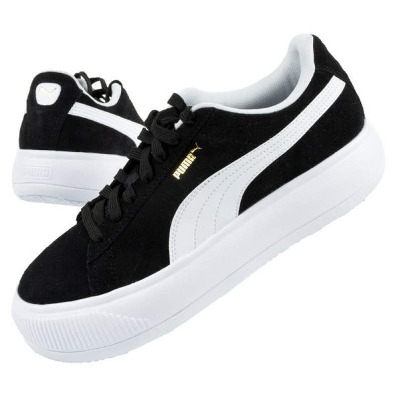 Puma Suede Mayu W 380686 02 zapatos negro 1