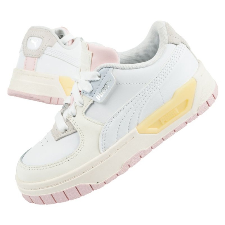 Puma Cali Dream Jr 384522 01 zapatos blanco 1