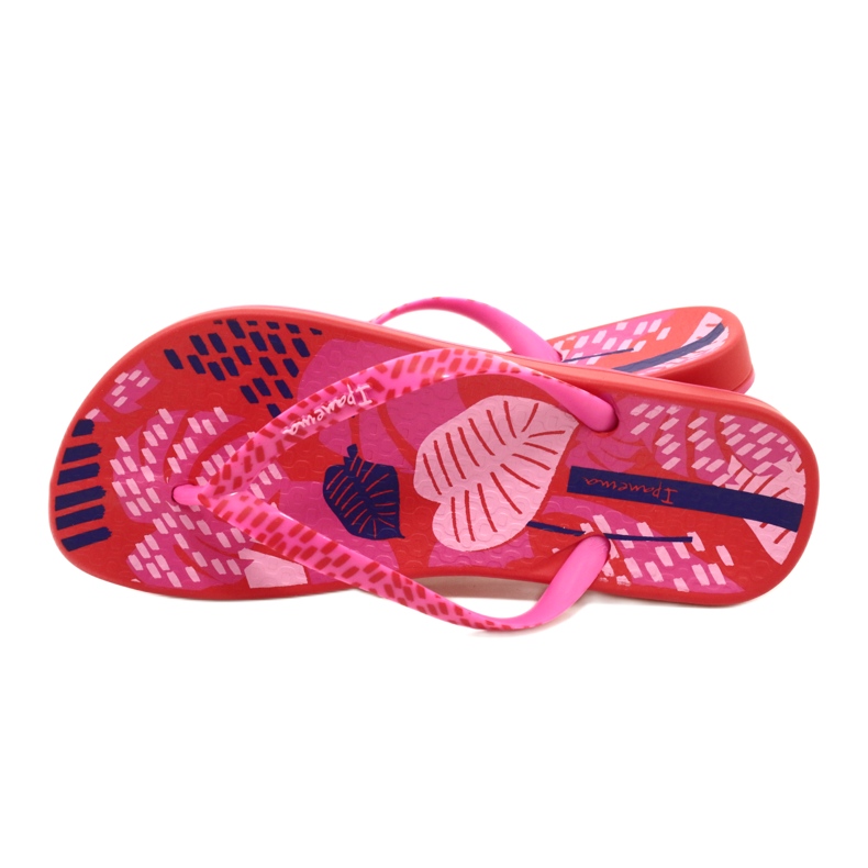 Chanclas de mujer Ipanema Anat Nature VII FEM 83325 AI822 rojo y rosa rosado 4