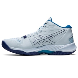 Zapatillas de voleibol Asics Sky Elite Ff Mt 2 W 1052A054 402 azul azul 2