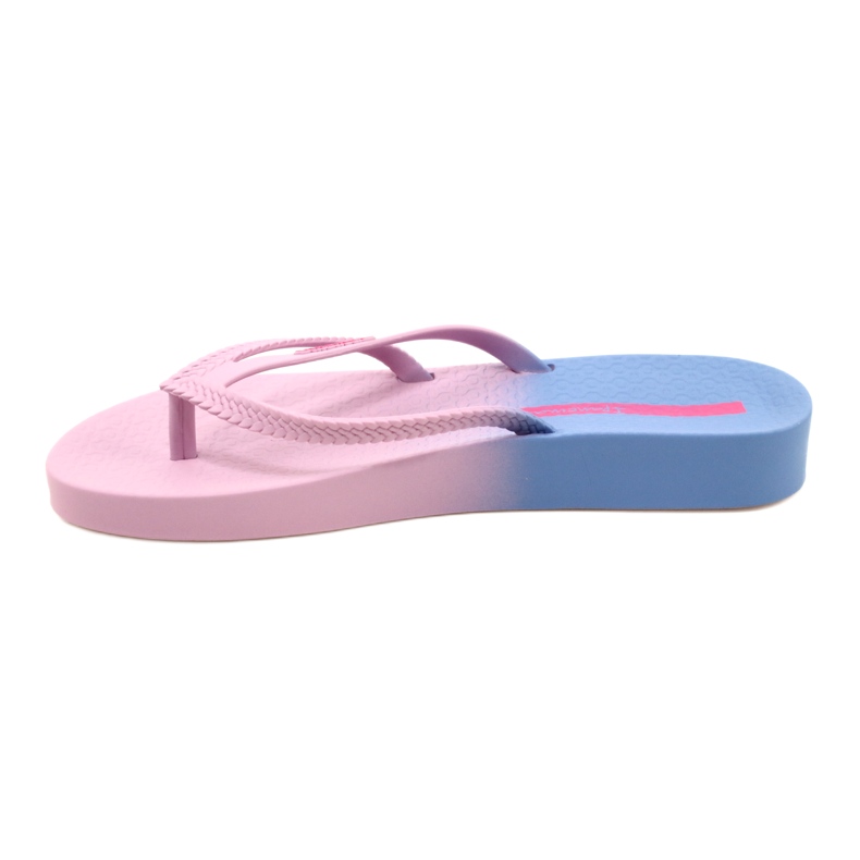 Flip-flops femeninos Ipanema recreativo 83385 AJ183 Pink-Blue rosado 2