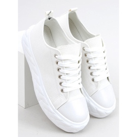 BM Zapatillas de mujer Agila Blanco 3