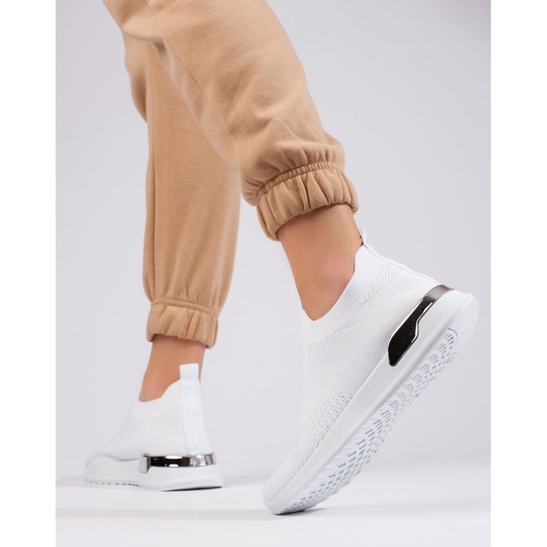 Deportivas de tejido ligero Shelovet blanco 1