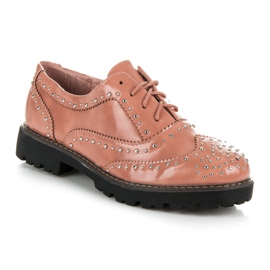 Marquiz zapatos de jazz rosado 1