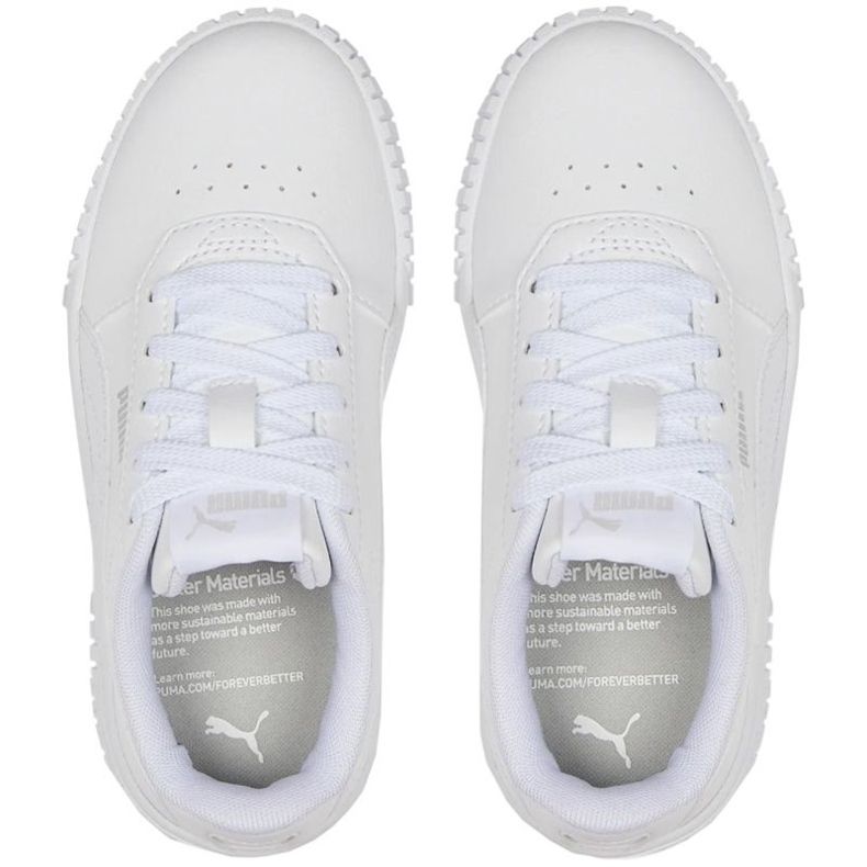 Puma Carina 2.0 Ps Jr 386186 02 zapatos blanco 1 Puma Carina 2.0 Ps Jr 386186 02 zapatos blanco 1