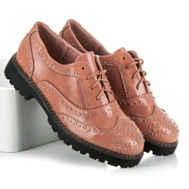 Marquiz zapatos de jazz rosado 4