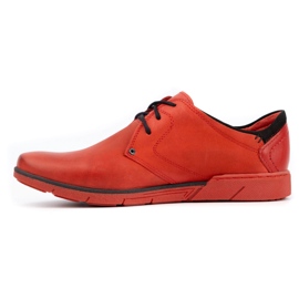 Polbut Zapato piel hombre 2103 rojo 1