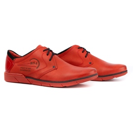 Polbut Zapato piel hombre 2103 rojo 2